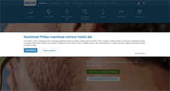 Desktop Screenshot of philips.cz