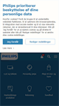 Mobile Screenshot of philips.dk