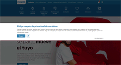 Desktop Screenshot of philips.es
