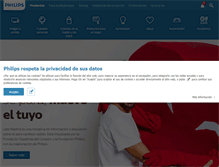 Tablet Screenshot of philips.es