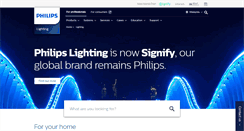 Desktop Screenshot of lighting.philips.com.my