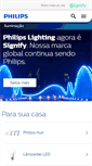 Mobile Screenshot of lighting.philips.com.br