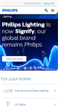Mobile Screenshot of lighting.philips.com.sg