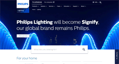 Desktop Screenshot of lighting.philips.co.in