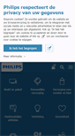 Mobile Screenshot of philips.be