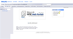Desktop Screenshot of mocwebportal.philips.com