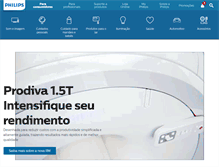 Tablet Screenshot of philips.com.br