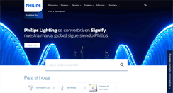 Desktop Screenshot of centralamerica.lighting.philips.com