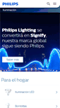 Mobile Screenshot of centralamerica.lighting.philips.com