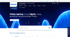 Desktop Screenshot of lighting.philips.pl