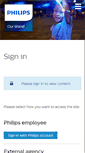 Mobile Screenshot of ourbrand.philips.com