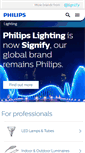 Mobile Screenshot of lighting.philips.ca