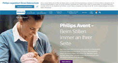 Desktop Screenshot of philips.de