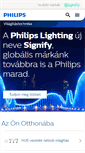 Mobile Screenshot of lighting.philips.hu