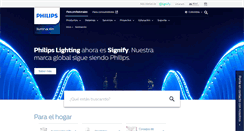 Desktop Screenshot of lighting.philips.com.co