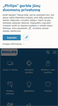 Mobile Screenshot of philips.lt