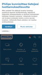 Mobile Screenshot of philips.fi