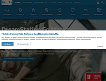 Tablet Screenshot of philips.fi