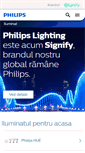 Mobile Screenshot of lighting.philips.ro