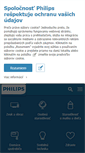 Mobile Screenshot of philips.sk